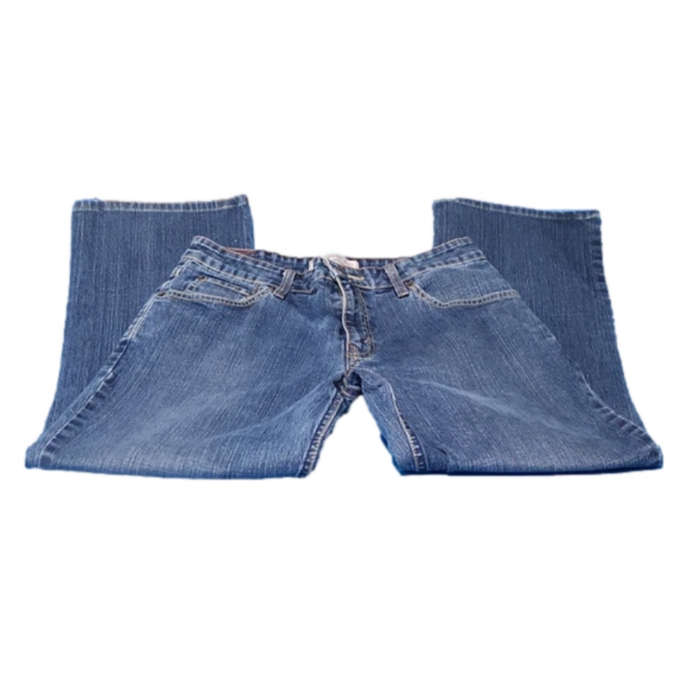Levi Strauss stretch midrise misses bootcut jeans sz. 8 medium